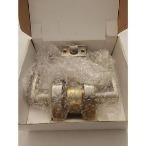 Angal Grade 2 High Security Commercial Cylindrical Satin Stainless Leverset